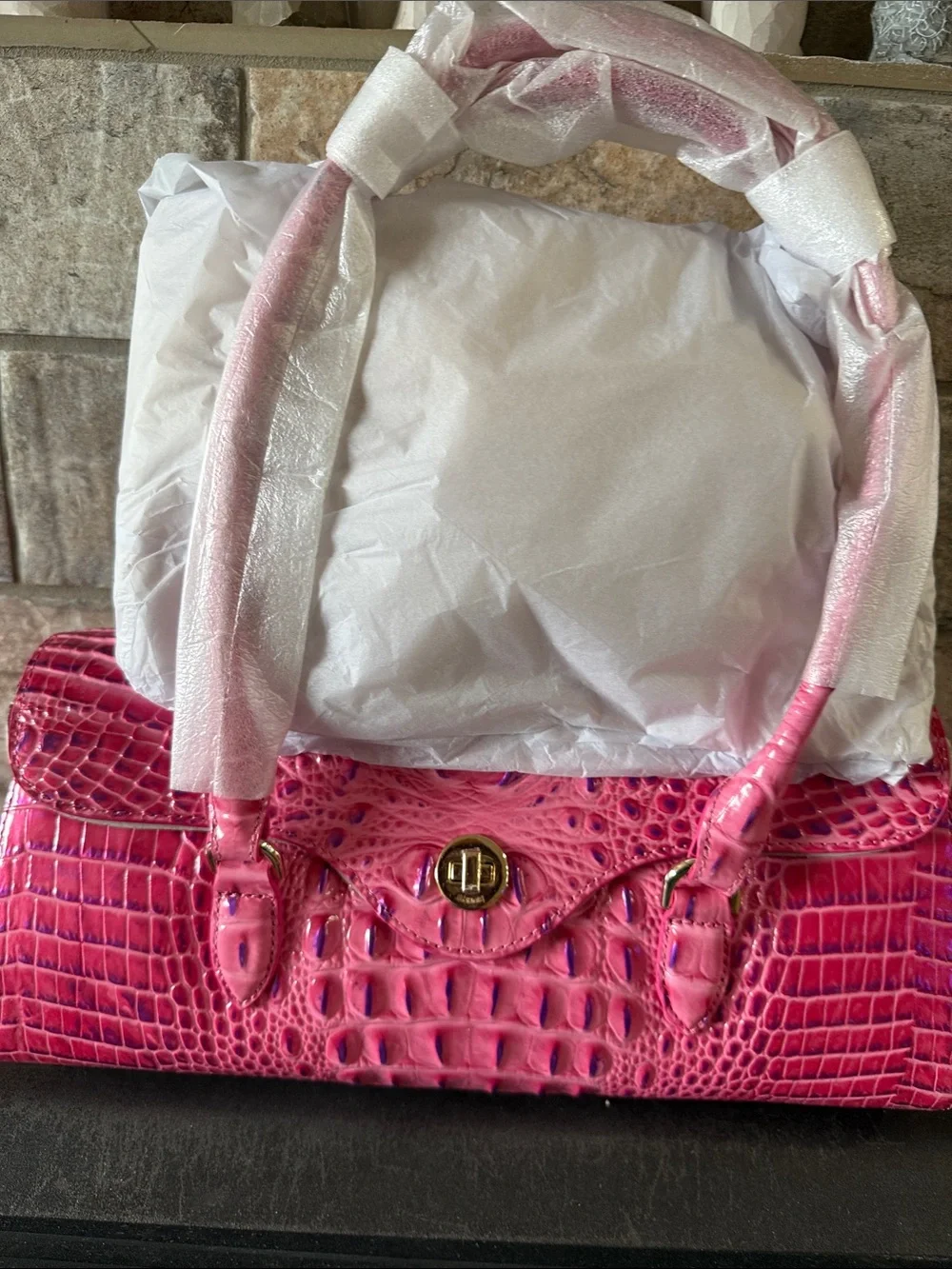 Brahmin Dayan in Phlox Pink- Stunning!